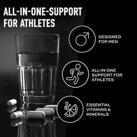 ESN Athlete Stack Men, 210 Capsules, Trace Elements and Minerals Capsules with Zinc, Magnesium and More