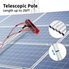 DYRABREST Water Fed Pole Kit Window Cleaning Brush Outdoor Window