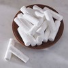 100 Dental Cotton Rolls, One Inch Nosebleed Plugs for Kids