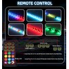 Tavaray 4FT RGB LED Boat Navigation Lights - APP &