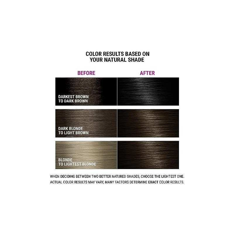 Better Natured Permanent Hair Color Cream Dye, Gray Coverage, 3N