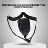 Handheld Speaker Mic,3.5mm Walkie Talkie Shoulder Speaker Microphone with PU