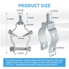 Universal Tube Gate Bracket Kit for Automatic Swing Gate Opener