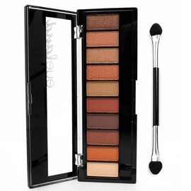 Palladio Eyeland Vibes, Escape to the Tropics, paleta de sombras de ojos de 10 unidades, 5 paletas seleccionadas, looks de día y de noche, pigmento rico, California Sunset