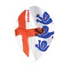 Datadart CMF 25 England 3 Lions Pear Shape Dart Flights