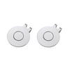 DFsucces Golf Markers, Set of 2, Stylish Golf Cap Clip