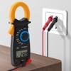 Digital Clamp Meter Multimeter Measures Resistance Alternating and Direct Current