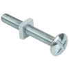 Merriway BH02176 (25 Pcs) Cross Slotted Truss Head Roofing Bolts
