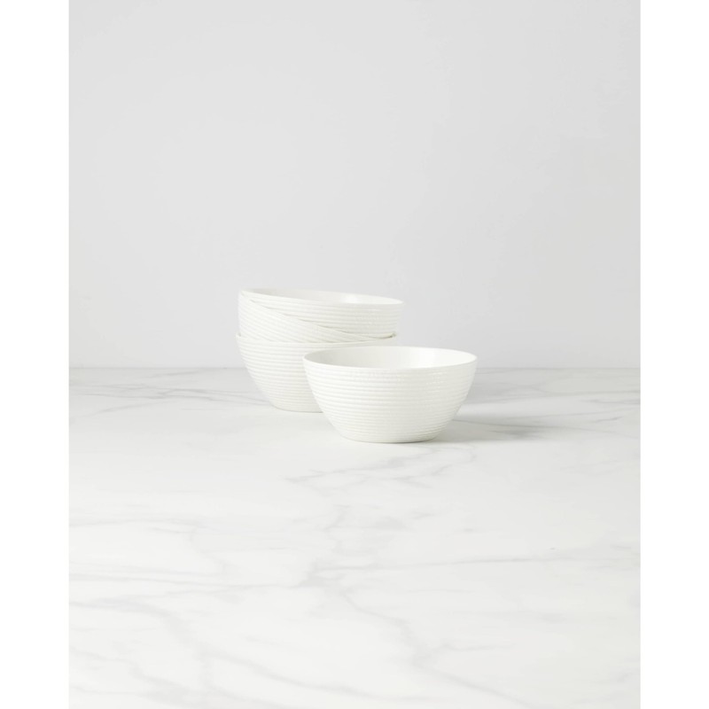Lenox 894661 Lx Collective White Fruit Bowls, Set Of 4