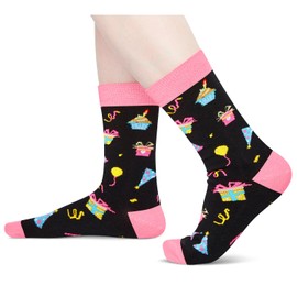 HAPPYPOP 14th Birthday Gifts Socks Ideas - 14 Year Old Birthday Gifts for Teen Girls, Teenage Gifts for 14 Year Olds
