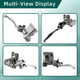 AUTOKAY 43015-1589 43015-1657 Front Right Brake Master Cylinder Lever Fits for Kawasaki KX80 1984-2020, KX85 2001-2021, KX100 1995-2021, KX125 1983-1985 1987-2005, KX250 1983-2007, KX500 1983-2004