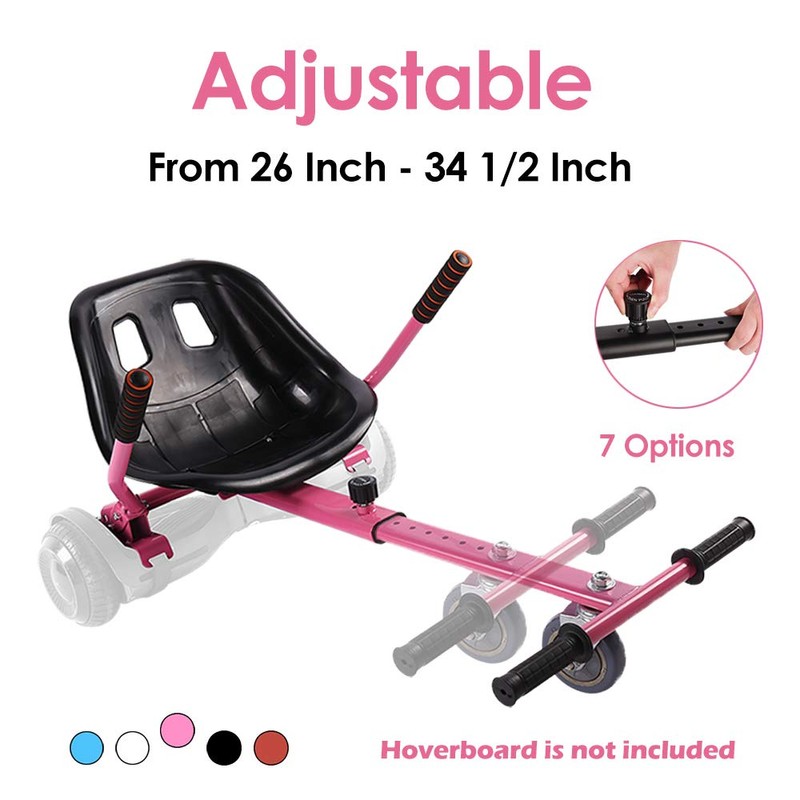 Hoverboard Seat Attachment for Kids & Adults, Go Kart Attachments