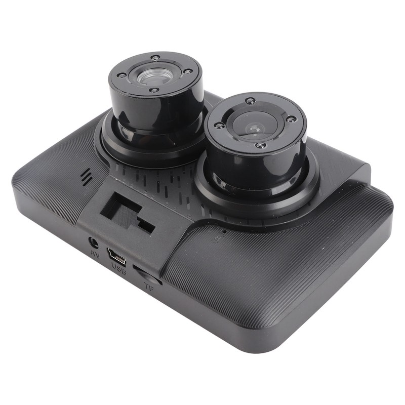 HD 1080P Car Driving Recorder with Rearview Camera Infrared Night