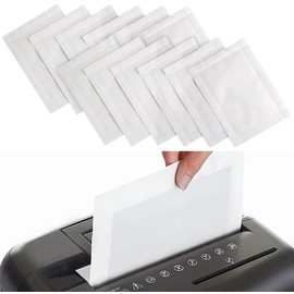 General Office Shredder Oil Paper: Set of 12 Universal Lubricant Sheets for Shredders, DIN A4/A5 (Shredder Oil Sheets, Shredder Oil, Shredder)
