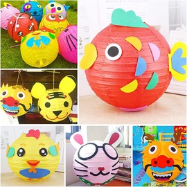 CC wonderland zone 12pcs Rainbow Hanging Paper Lanterns,Colourful Round Paper Lanterns for Birthday,Baby Shower,Wedding,Party,Home Ceiling Decoration