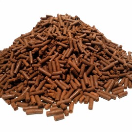 Aquatic Foods Inc. Earthworm 1/8" x 7/16" Sinking Sticks for Cichlids, Discus, Plecos, Catfish, Shrimp, Crabs, Bottom and All Community Tropical Fish...1-lb