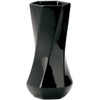 GREEN HOUSE Monochrome Flower Vase, Black, 4.7 x 4.7 x