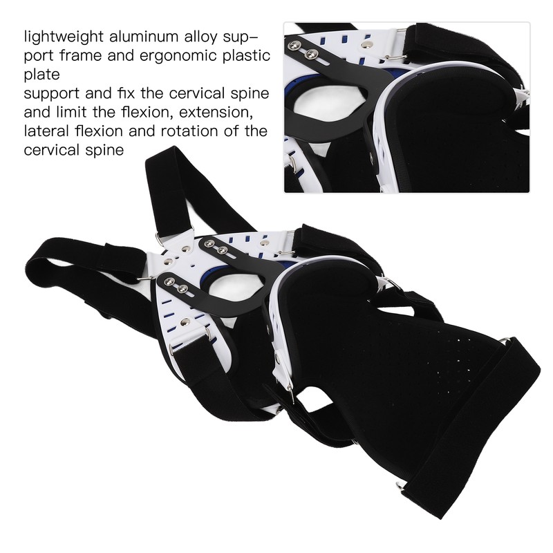 Cervical Neck Traction Device Soft Breathable Adjustable Easy Cleaning Cervical