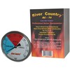 River Country 4" dial Adjustable BBQ, Grill, Smoker Thermometer Temperature