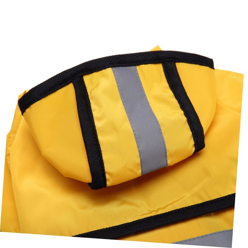 Mipcase Reflective Dog Raincoat for Small Pets Comfortable Rainwear with