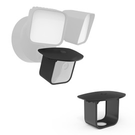 Koroao Outdoor Camera Sun Rain Shade Shield Cover Compatible with Blink Wired Floodlight Camera (Black)