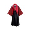 DJF Disfraz samurái japonés de Kendo Hakama Aikido para hombre,