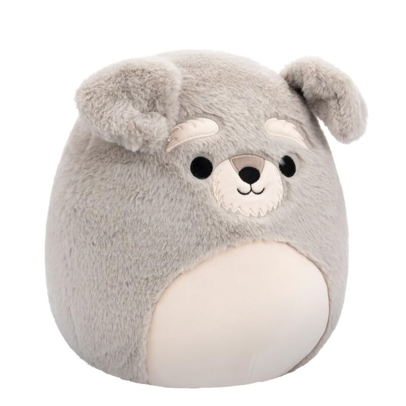 Squishmallows FuzzAMallows Plush Shaun the Schnauzer Dog 30 cm -