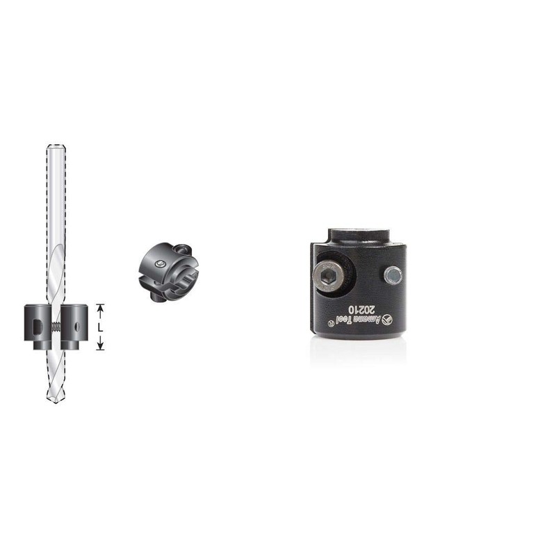 Amana Tool - 20210 Adjustable 3mm to 7mm (1/8 To