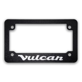 3K Design For Kawasaki Vulcan Motorcycles Textured License Plate Frame (ALL YEARS)