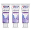Crest 3D White Brilliance Bright Mint Teeth Whitening Toothpaste, 4.3