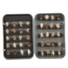 Completed Flies, 40 Pieces, Tenkara Flies, Kebari, Dry Flies, Tenkara