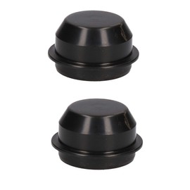 AB Tools Replacement 50mm Plastic Wheel Hub Cap Trailer Bearing Dust Cover 2 Pack