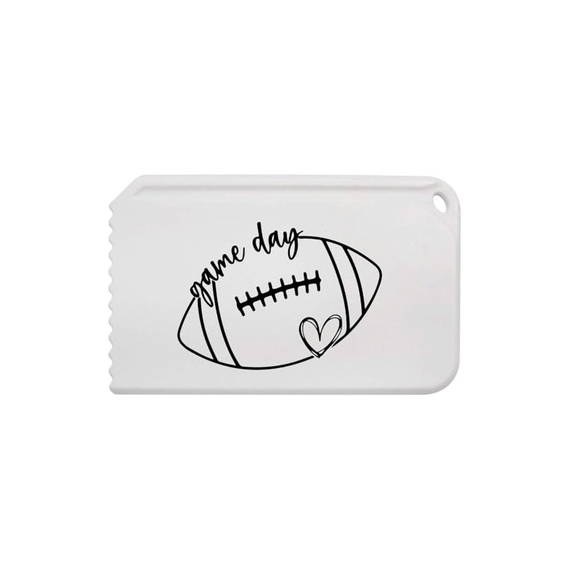 'Game Day American Football' Plastic Ice Scraper (IC00036455)