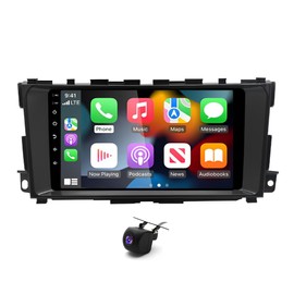 Hiolpen Touch Screen Car Stereo for Nissan Altima 2013-2018 9" Android 11.0 Car Stereo Radio GPS Carplay 2G+32G Car Stereo Radio 2DIN