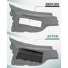 JUQAFY Battery Cover Fit for Mini Clubman R55/ Hatchback R56/