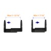 JUBEST Sliding Barn Door Floor Guide, Floor Mounted Sliding Door