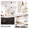 zeyu 2 Pack Modern Kitchen Pendant Lighting Over Island, Hanging