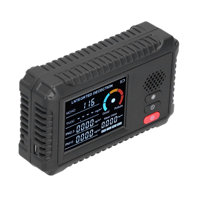 Multifunctional Air Quality Monitor Formaldehyde PM2.5 PM10 Detector for Home
