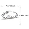 WJSYSHOP Mini Cloud Rainbow Cookie Cutter - A