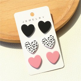 Heart Earrings for Women Valentines Day Gifts for Her Red Rhinestone Heart Dangle Earrings Valentines Earrings for Wife Girlfriend Valentines Accessories Outifts