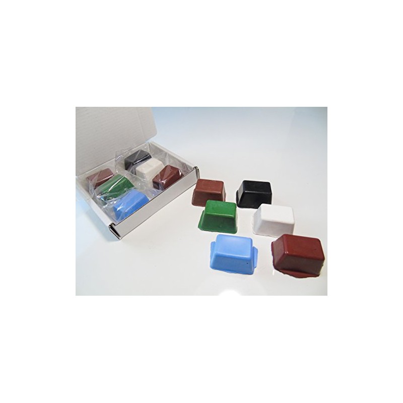 JEWELLERS Buffing Rouge Polishing Compound precious metal polishing, BROWN, GREEN,