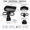 Dual Car Cup Holder Expander for Daily Driving – 360°