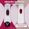 U by Kotex Balance Ultra Thin Pads with Wings, Heavy
