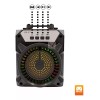 Maíz 3x2 Bocina Bluetooth Radio Fm Portatil Recargable Led Usb
