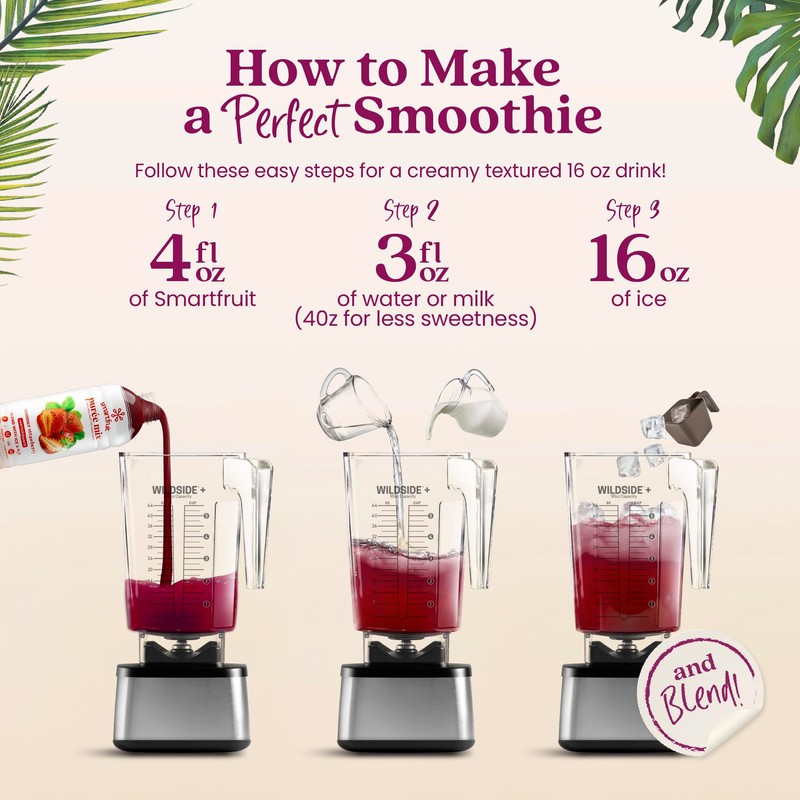 Smartfruit Summer Strawberry + Antioxidants – 100% Real Fruit Purée