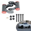 ANTUKO 2 Inch Rear Drop Lowering Steel Shackles Kit Replacement