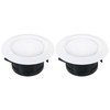 PATIKIL 4 Inch Round Air Vent 2 Pack Adjustable Ceiling