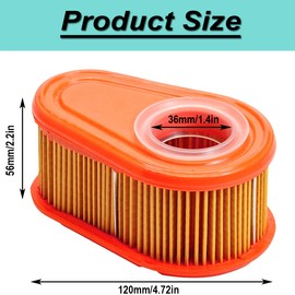ZAMDOE 792038 Air Filter for Briggs Stratton DOV 700 750 Series Engine for Oregon 30-161 for Stens 100-913 for Lawn Mower Lawn Tractor Ride On Mower 790388 with Pre Filter Spark Plug