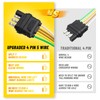 Oyviny 4 Pin 5 Wire Trailer Wiring Harness 18 Inches,