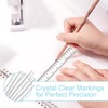 Pack of 12 Plastic Rulers 30 cm / 12 Inch2,